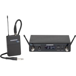 Samson Concert 99 Wireless Guitar System with GC32 Guitar Cable (Band K, 470 to 494 MHz)