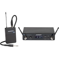 Samson | Samson Concert 99 Wireless Guitar System with GC32 Guitar Cable (Band D, 542 to 566 MHz)