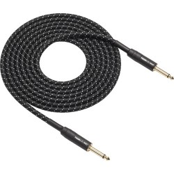 Samson Tourtek Pro TPIW Series Woven Fabric 1/4 Male to 1/4 Male Instrument Cable (10')