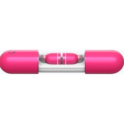 Bluetooth Headphones | crazybaby Air (NANO) Wireless In-Ear Headphones (Pink)