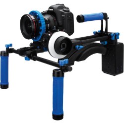 Redrock Micro | Redrock Micro DSLR Field Cinema Deluxe Bundle Black with Advanced microFollowFocus