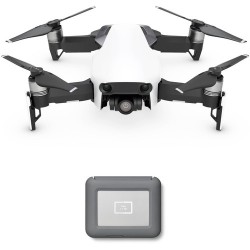 DJI Mavic Air Drone with LaCie 2TB Copilot BOSS Hard Drive Kit (Arctic White)