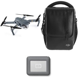 DJI Mavic Pro Fly More Drone with LaCie 2TB Copilot BOSS Hard Drive Kit