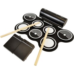 Pyle Pro PYPTEDRL12 Roll-Up Electronic Drum Kit