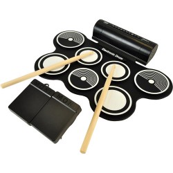 Pyle Pro | Pyle Pro PYPTEDRL14 Roll-Up Electronic Drum Kit with MIDI Capability