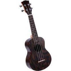 Pyle Pro | Pyle Pro Traditional 4-String Soprano Ukulele (Flamed Laminated Wood)