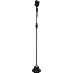 Pyle Pro | Pyle Pro PDMICR70BK Classic Retro Vintage Style Microphone & Swing Stand (Black)