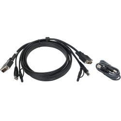 IOGEAR 10' DVI, USB KVM Cable Kit with Audio
