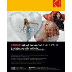 Kodak Inkjet Balloons Family Pack (A4, 8.27 x 11.69, 3 Sheets)