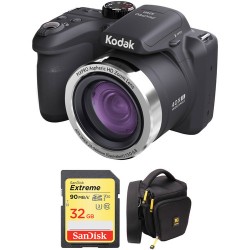 Kodak PIXPRO AZ401 Digital Camera Basic Kit (Black)