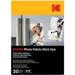 Kodak Photo Fabric Stick Ups (4 x 6, 20 Sheets)