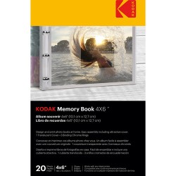 Kodak Memory Book (4 x 6, 20 Pages, Translucent Cover)