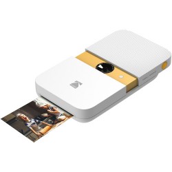 Kodak Smile Instant Print Digital Camera (White/Yellow)