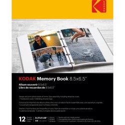 Kodak Memory Book (8.5 x 6.5, 12 Pages, Translucent Cover)