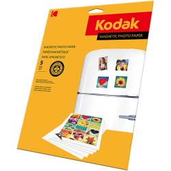 Kodak Magnetic Photo Paper (4 x 6, 5 Sheets)