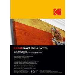 Kodak Inkjet Photo Canvas (8.5 x 11, 1 Sheet)