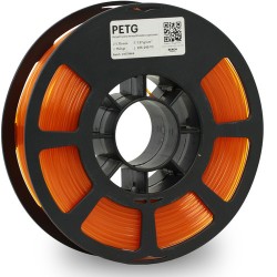 Kodak 1.75mm PETG Filament (750g, Translucent Orange)