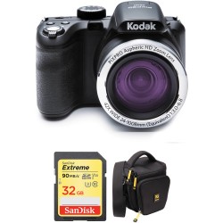 Kodak PIXPRO AZ421 Digital Camera Basic Kit (Black)