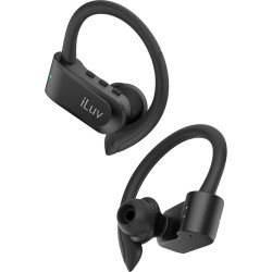 Bluetooth Headphones | iLuv FitActive Jet 5 Wireless In-Ear Earbuds with Charging Case