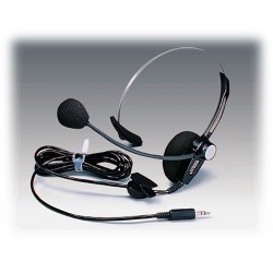 koptelefoon | Ikegami MT-669D-01 Intercom Headset with Single Earpiece