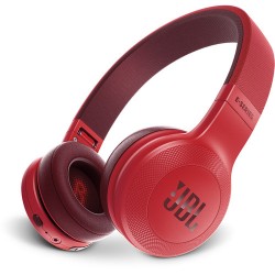 JBL E45BT Bluetooth On-Ear Headphones (Red)