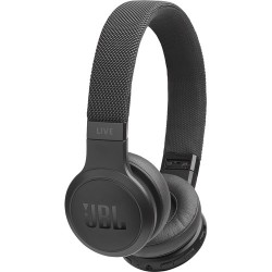 JBL LIVE 400BT Wireless On-Ear Headphones (Black)