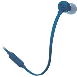 JBL | JBL T110 In-Ear Headphones (Blue)