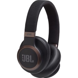 JBL | JBL LIVE 650BTNC Wireless Over-Ear Noise-Canceling Headphones (Black)