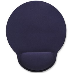 Manhattan Wrist-Rest Mouse Pad (Blue)