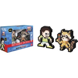 Performance Designed Products Pixel Pals Rocket Raccoon vs. Chris Redfield (Marvel vs. Capcom)