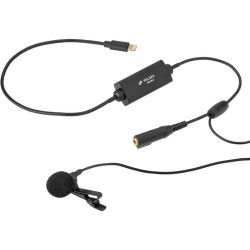 Polsen | Polsen MO-IPL2 Lavalier Microphone with Lightning Connector & Headphone Jack for iOS Devices