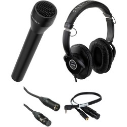 Polsen HDR-10 Handheld Interviewer Mic Kit For iOS & Mobile Devices