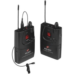 Polsen | Polsen ULW-16 Camera-Mount Wireless Omni Lavalier Microphone System (584 to 602 MHz)