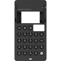 teenage engineering CA-X Silicone Pro Case for Pocket Operator PO-32 (Black & White)