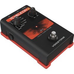 TC-Helicon | TC-Helicon VOICETONE R1 Stompbox for Vocal Reverb on Stage