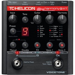 TC-Helicon VoiceTone Harmony-G XT Guitar & Vocal Harmony Pedal