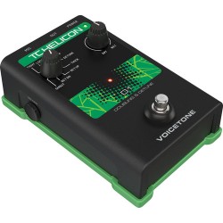 TC-Helicon | TC-Helicon VOICETONE D1 Stompbox for Vocal Doubling on Stage