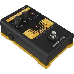 TC-Helicon | TC-Helicon VoiceTone T1 Stompbox for Vocal Tonal Shaping on Stage