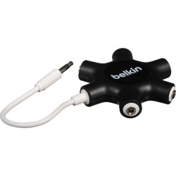 Belkin | Belkin RockStar 5-Way Headphone Splitter (Black)