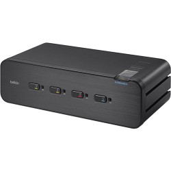 Belkin Advanced Secure 4-Port Quad-Head KVM Switch