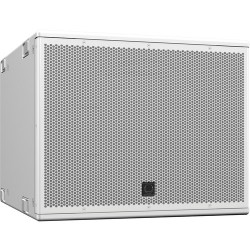 Turbosound NuQ115B-WH 15 Front-Loaded 2000W Subwoofer (White)