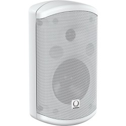 Turbosound Impact TCI52-TR-WH 2-Way Weather-Resistant 5 Full Range Loudspeaker with Line Transformer (White)