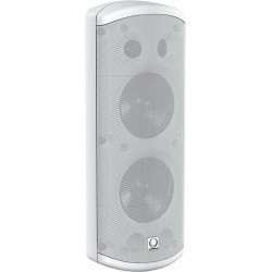 Turbosound Impact TCI53-T-WH Dual 2-Way 5 Full-Range Loudspeakers with Line Transformer (White)