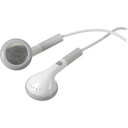 Kulak İçi Kulaklık | HamiltonBuhl iCompatible Ear Buds with In-Line Play/Pause Button (White)