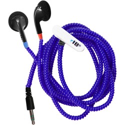 HamiltonBuhl Skooob Tangle-Free Cushioned Earbuds (Blue)