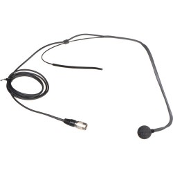 Azden HS-9H Omnidirectional Headworn Microphone with Professional 4-Pin HIROSE Connector