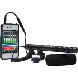 Azden | Azden SGM-990+i Shotgun Microphone for Cameras and Mobile Devices