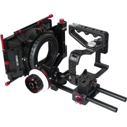 CAME-TV | CAME-TV Protective Cage for GH4 with 15mm LWS Rods, Matte Box, & Follow Focus