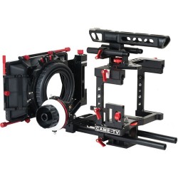 CAME-TV DSLR Cage Kit for Panasonic GH4, Sony a7S, and Canon 5D Mark III