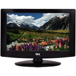 QFX | QFX 15.6 LED TV with ATSC/NTSC TV Tuner (Black)